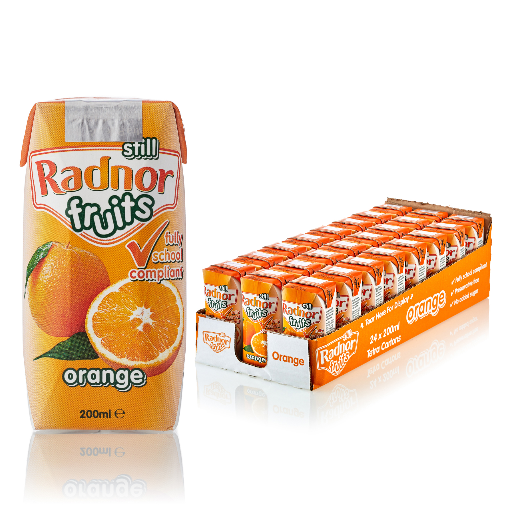 Radnor Fruits Still Tetra Orange Buy Online From Radnor Hills